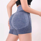 Calça Curto Levanta Bumbum Feminino Push Up Academia Yoga