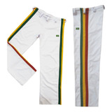 Calça De Capoeira Jamaica Reggae Abada Helanca Grossa Fabric