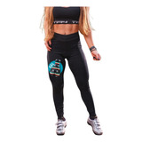 Calça De Ciclismo Feminina Forro Gel Preta Mtb Conforto Top