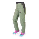 Calça De Pesca Feminina Mtk Athena Vira Bermuda Cor Verde