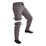 Calça De Pesca Tática Mar Negro Proteção Uv 50+ Vira Bermuda