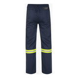Calça Eletricista Risco 2 Anti Chama Nr 10 Algodão