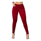 Calça Feminina Cigarrete Jeans Lycra Bojo Pit Bull Original 