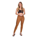 Calça Feminina Jeans Skinny Cintura Alta Empina Bumbum Color