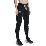 Calça Feminina Under Armour Moletom Jogger Black - 1356416