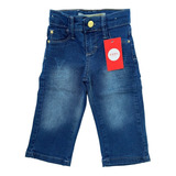 Calça Flare Jeans Infantil Menina Bebê Tamanho 1 2 3 Anos