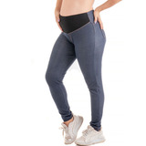 Calça Gravida Gestante Legging Confortavel Com Elastano