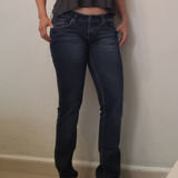 Calça Jeans Calvin Klein Feminina Azul Cint. Baixa - N.40
