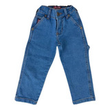 Calça Jeans Carpinteira Para Menino Os