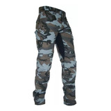 Calça Jeans Com Proteção Motociclista Hlx Defender Camuflada