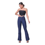 Calça Jeans Feminina Flare Empina Bumbum