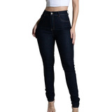Calça Jeans Feminina Sawary Hot Pants Cintura Alta Promoção