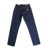 Calça Jeans Lee Chicago Masculina Tradicional Algodão Escura