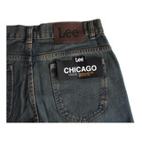 Calça Jeans Lee Chicago Suja Masculina Tradicional Algodao