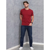 Calça Jeans Masculina Moda Casual Tradicional Alta Qualidade