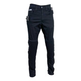 Calça Jeans Moto Resistente À Água Protege Joelho Quadril