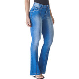 Calça Jeans Petit Flare Azul Itália