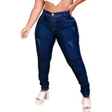 Calça Jeans Plus Size Feminina Lycra