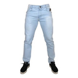Calça Jeans Sarja Masculina Skinny Slim Lycra Bege Preta Bra