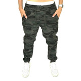 Calça Jogger Camuflada Verde Masculina Envio Imediato Super 