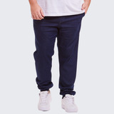 Calça Jogger Sarja Colorida Jeans Masculina Plus Size G1g2g3
