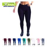 Calça Legging Feminina Preta Grossa Dia A Dia Valor De Ataca
