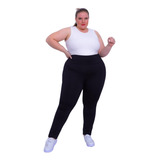 Calça Legging Plus Size Feminina Calça Academia Plus Leg Cos