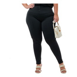 Calça Legging Skinny Super Lipo Plus Size Cintura Alta