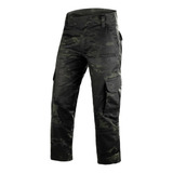 Calça Masculina Cargo Reforçada Ripstop Com Proteção Uv50+