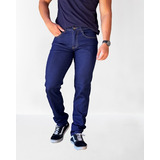 Calça Masculina Jeans Reforçada Com Elastano