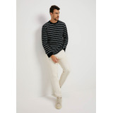 Calça Masculina Slim Em Sarja Hering