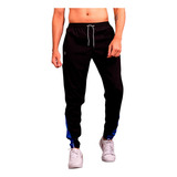 Calça Masculina Tactel Recortes Academia E Exercicios Fit