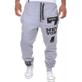 Calça Moletom Slim Jogger New York Plus Size Extra G4/ G5
