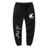 Calça Moletom Slim Lil Peep Rapper Emo Rap Music