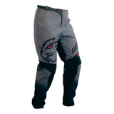 Calça Motocross Amx Classic Trail Cinza Preto Trilha Enduro