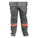 Calça Nr 10 Com Refletivo Anti-chamas Risco 2 Eletricista