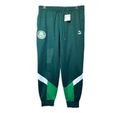 Calça Palmeiras Viagem Oficial Puma 2020 Comissão Técnica 