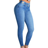 Calça Pitbull Pit Bull Jeans Feminina C/ Bojo Modela Bumbum