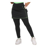 Calça Saia Roupas Fitness Evangelica Cristã Modesta C/ Bolso