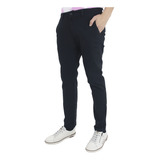 Calça Sarja Bolso Faca Posterior Masculina Ecxo Preta