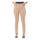 Calça Skinny Cintura Alta Sarja Lycra Várias Cores Envio 24h