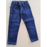 Calça Skinny Jeans Infantil Feminina C/bordado No Bolso 1351