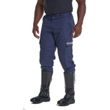 Calça Tática Bombeiro Civil C/refletivos Azul