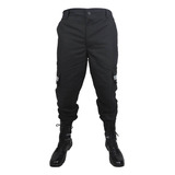 Calça Tática Bombeiro Civil C/refletivos Preta