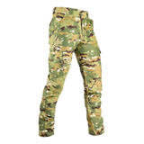 Calça Tática Militar Cargo Masculina 6 Bolsos Reforçada Poly