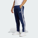 Calça Treino Train Essentials 3-stripes - Azul adidas Ib8169
