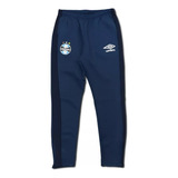 Calça Umbro Grêmio Treino 2022 Marinho Com Bolso