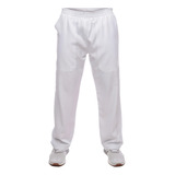 Calça Uniforme Branca Oxford Padeiro Cozinheiro Pizzaiolo