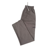  Calça Uniforme Sarja Brim Algodão Elástico 38 Ate 52