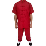 Calça Vermelha De Kung Fu -confortável,